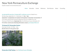 Tablet Screenshot of permaculture-exchange.org
